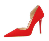 Minimalist Ultra Stiletto High Heels EU 33 / Red / 11CM